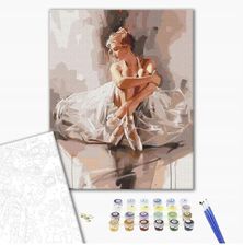 Zdjęcie Malowanie po numerach Brushme 40x50 cm balerina w obłoku czułości 1szt 1778983858 - Stęszew