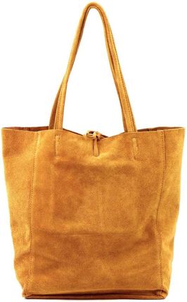 Damska Torebka Skórzana A4 Patrizia 419-013-05 camel-1 - zdjęcie 4
