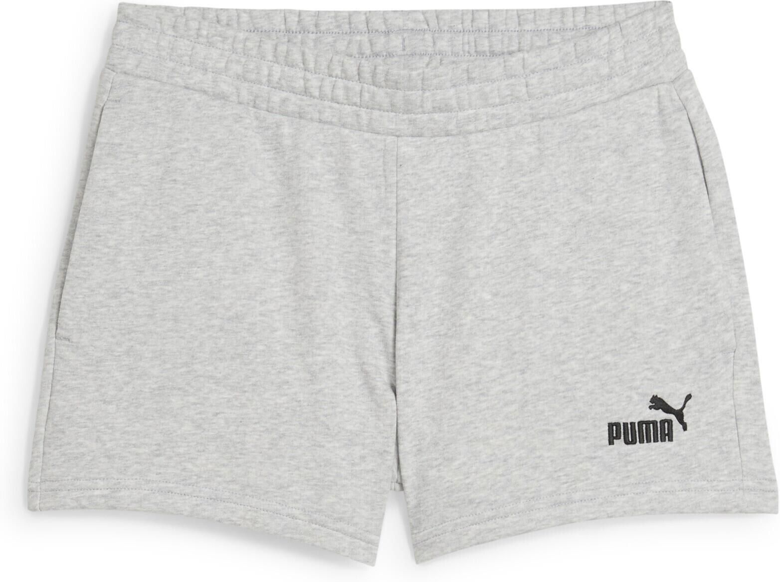 Zdjęcie Damskie szorty z małym logo No. 1 ESS 4'' PUMA Light Gray Heather | -50% z kodem SPORT50 na trzeci produkt z wybranej oferty Decathlon - Wrocław