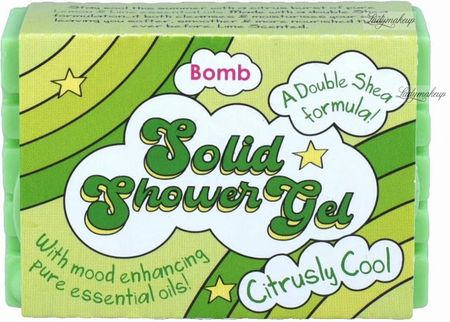 Bomb Cosmetics Solid Shower Gel Citrusly Cool Żel Pod Prysznic W Kostce 100g