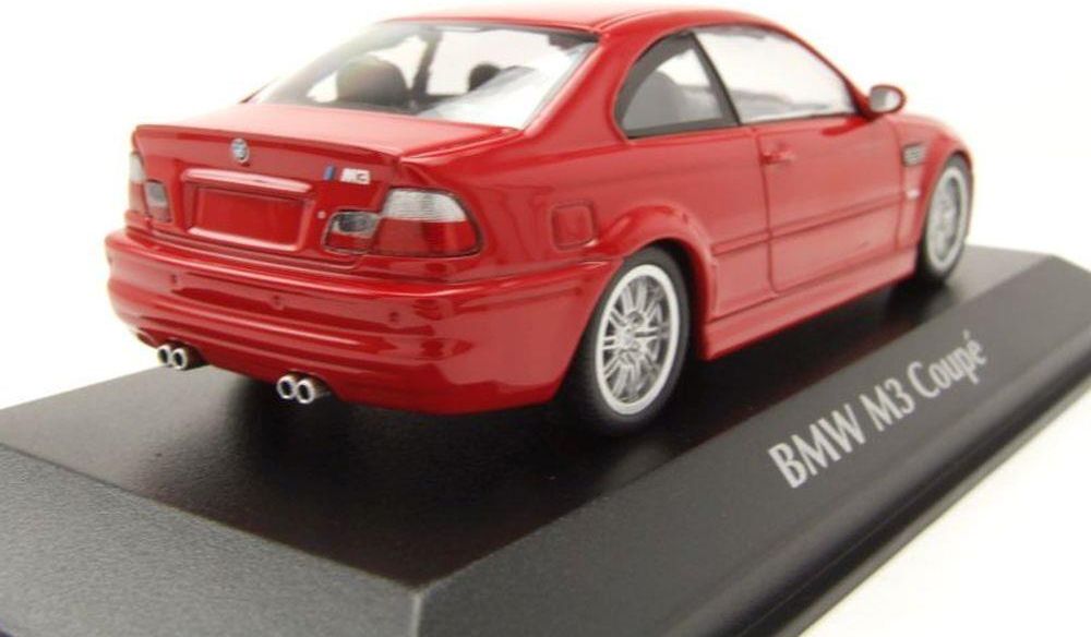 Miniature Bmw 3 coupe(e46) bleu met 1999 1/43