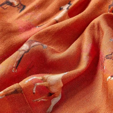 vidaXL Spódnica dziecięca Cognac 104 - zdjęcie 2