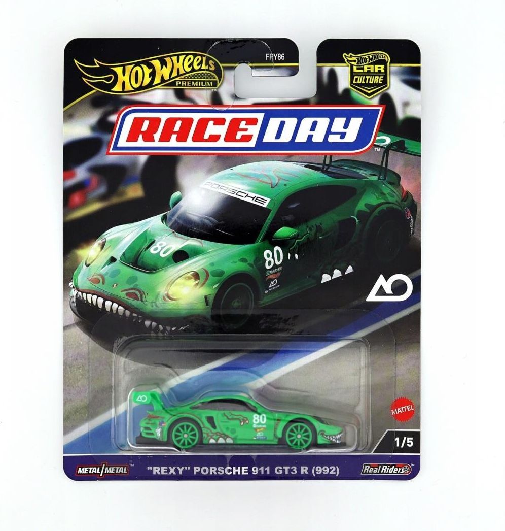 Hotwheels Porsche 911 GT3 R 992 rexy 10台 Sklep z modelami samochodowymi dla każdego kolekcjonera
