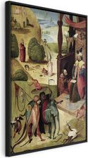 Wall-Dekor Włoski obraz na płótnie - Święty Jakub i mag (Hieronim Bosch) 60x90 cm Reprodukcje l-E-10570-b-a (A1-L-E-10570-B-A_60X90_DKAB_RC)