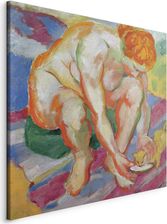 Wall-Dekor Włoski obraz na płótnie - Akt z kotem (Franz Marc) 80x80 cm Reprodukcje l-F-11498-b-a (A1-L-F-11498-B-A_80X80_DKPWD)
