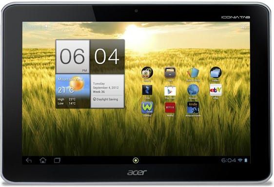 Acer iconia tab a211 как зарядить