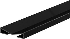 Zdjęcie Lamele Dekoracyjne Ścienne Typu “M” Czarny Połysk Szer. 2CM Dł. 270CM 1753684361 - Praszka