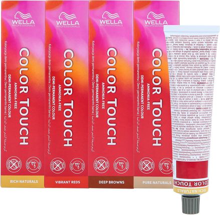 WELLA PROFESSIONALS COLOR TOUCH Farba do włosów bez amoniaku 60ml