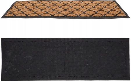 Esschert Design Wycieraczka z włókna kokosowego Łuski DUŻA MASYWNA 120x40 cm Gotowa Mata - zdjęcie 2