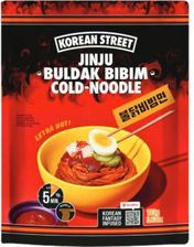Koreańskie danie gotowe w 4 minuty sinsa dong makaron sojowy z mung z ostrym sosem hot spicy japchae