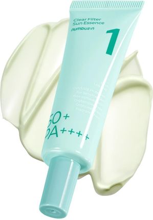 Numbuzin No.1 Clear Filter Sun Essence Spf50+ Pa++++ Nawilżająca Esencja Do Twarzy Z Filtrem 50Ml - zdjęcie 2