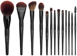 Zdjęcie Jessup Makeup Lover Makeup Brush Collection Zestaw Pędzli Do Makijażu Phantom Black 13Szt. - Toruń
