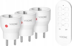 Zdjęcie Orno Virone 3x Gniazdo Gniazdka Bezprzewodowe Na Pilota Zdalnie Sterowane Zasięg 40m 1776444822 - Andrychów