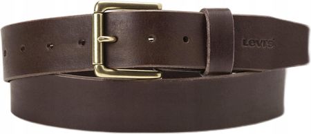 Pasek męski Levi's Heritage Belt, Ciemny brąz,