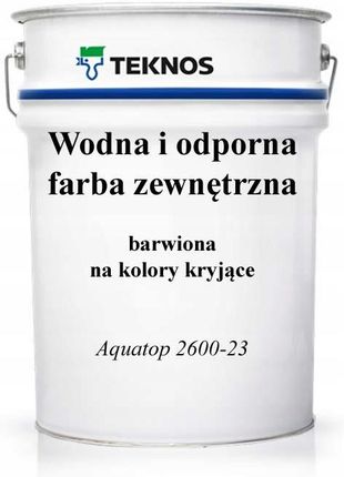 Wodna Farba do drewna Okna Drzwi Teknos 20L 1779122069