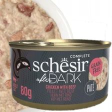 Schesir Cat After Dark Chicken With Beef In Broth Filety W Rosole Z Kurczakiem I Wołowiną 80G