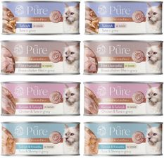 Petrepublic Pure Karma Mokra Dla Kotów Mix Smaków 8Szt.