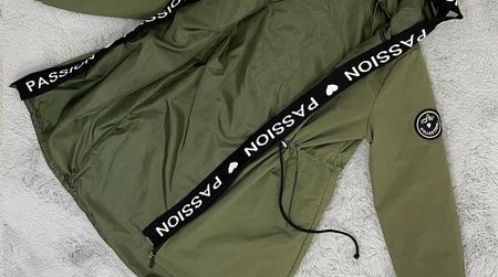 ASYMETRYCZNA PARKA kurtka Z KAPTUREM 4 KOLORY XS - zdjęcie 2
