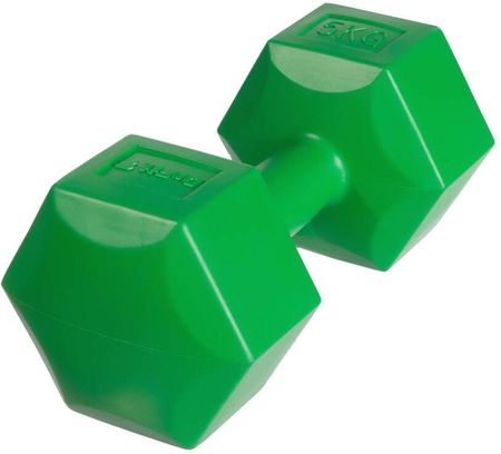 Drfit Hantle Ciężarki Heksagony Do Ćwiczeń 5Kg Zielony - zdjęcie 5