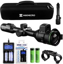 Luneta noktowizyjna HIKMICRO Alpex 4K A50EL LRF + Iluminator Noxar DIR-PRO 4w1 (850/940/UV/Białe LED)