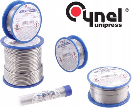 Cyna do lutowania z niską temperaturą topnienia 138°C. 1,25mm 25g