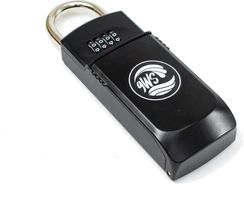 Zdjęcie 9Ws Zewnetrzna Klódka Antykradzieżowa Czarna - Żerków