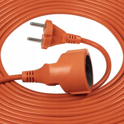 Przedłużacz Ogrodowy Do Lampek Kosiarki Budowlany Pojedyńczy 2x1,5mm² 50m 1778687055 - zdjęcie 4