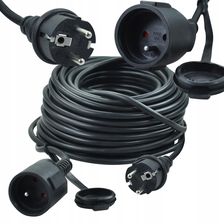 Rexxer Przedłużacz Budowlany Ogrodowy Gruby 10 M 3X1,5 MM Mocny Uniwersalny 1776402837