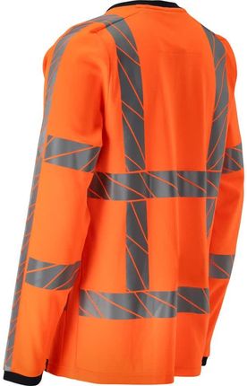 Mascot T-Shirt Z Długimi Rękawami Accelerate Safe (Kolor Pomarańcz Hi-Vis , Rozmiar S) - zdjęcie 2