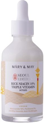 Mary & May Mary&May Rice Niacin 10% Triple Vitamin Serum Potrójne Serum Witaminowe Z Niacynamidem 80Ml