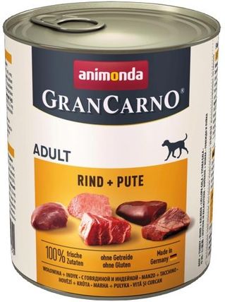 Animonda Karma Dla Psa Bez Sztucznych Dodatków 53% Wieprzowina Indyk Bulion 800G - zdjęcie 3