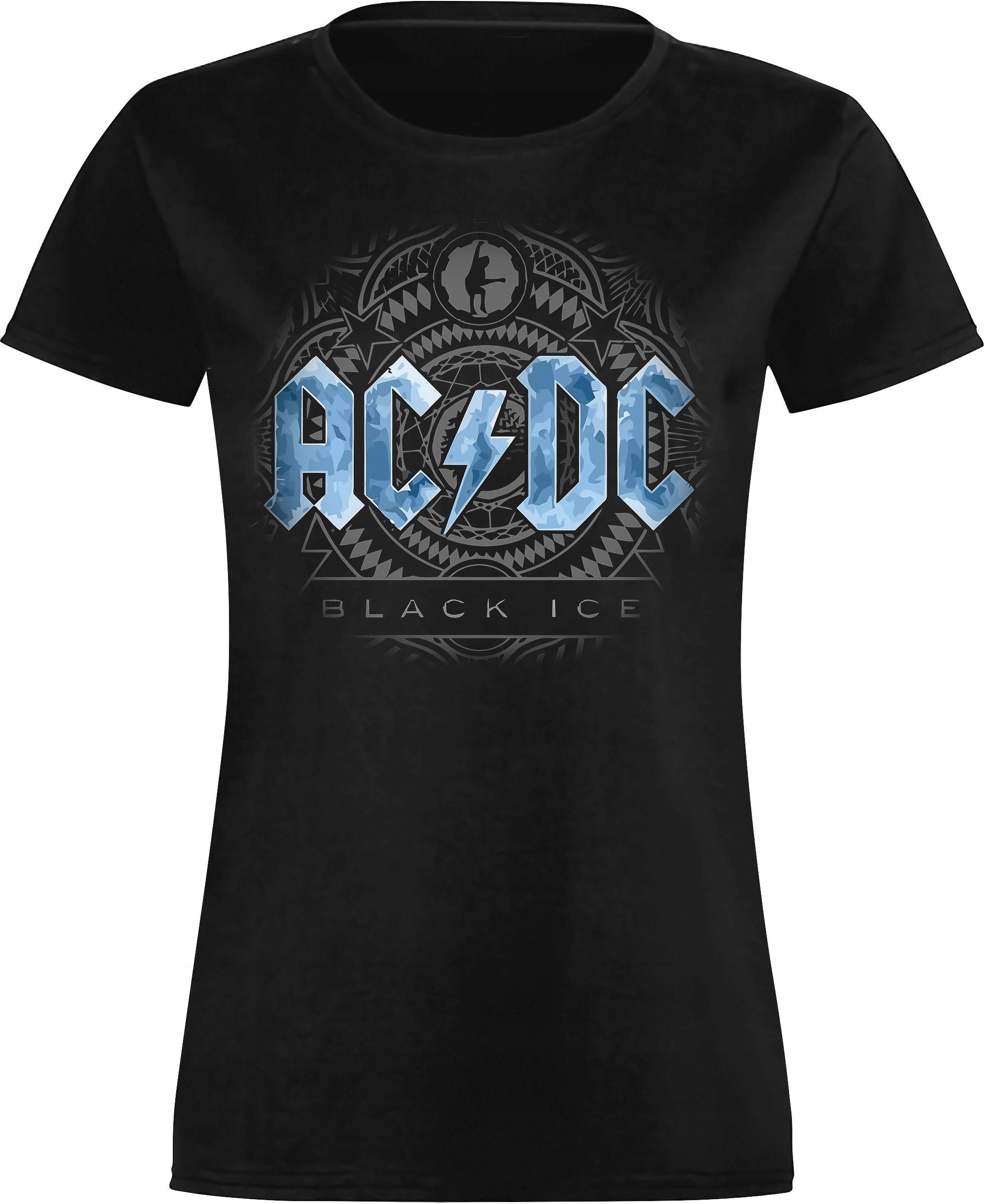 Damska Koszulka T-shirt Acdc Ac/dc Black Ice R XXL - Ceny i opinie ...