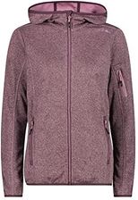 CMP damska kurtka Knit-Tech ze stałym kapturem Plum-Fard 42 Plum-Fard