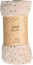 Home Styling Collection Koc Dziecięcy Z Metalicznym Wzorem 75X100Cm