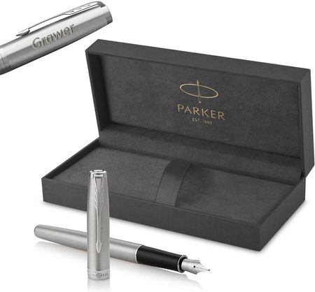 Parker Pióro Wieczne Sonnet Stainless Steel Ct (M) Z Grawerem