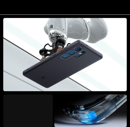 Spigen Etui Nano Pop Mag Do Magsafe Galaxy S25 Ultra Czarno Szare - zdjęcie 3