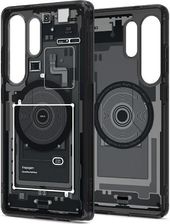 Spigen Etui Ultra Hybrid Mag Magsafe Do Samsung Galaxy S25 Zero One Czarny - zdjęcie 1