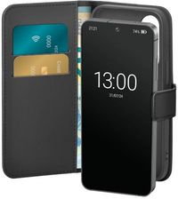 Puro Case Wallet Stand Do Galaxy S25 Plus Czarny