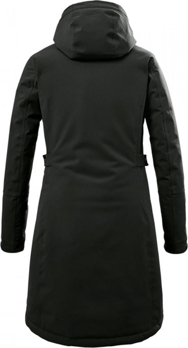 Killtec Kow 165 WMN Parka Femme – Imperméable 10 000 Mm, Capuche Amovible, Doublure Polaire Teddy