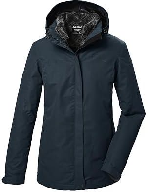 Giacca Invernale 3 In 1 Donna Killtec - Impermeabile, Antivento Con Giacca In Pile Interna