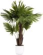 Sztuczna palma duża wysoka roślina dekoracyjna LED drzewko kwiat 104 cm 176831
