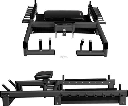 PHT25 PLATFORMA DO ĆWICZEŃ MIĘŚNI POŚLADKÓW HIP THRUST I MARTWEGO CIĄGU HMS - zdjęcie 4