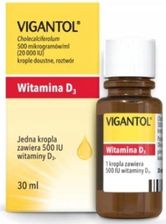 Zdjęcie Vigantol 20 000IU, krople doustne, 30 ml - Jedwabne