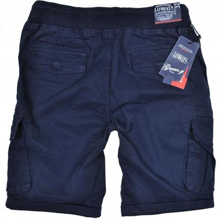 Meskie krotkie spodenki bojowki na gumie 107 r - zdjęcie 2