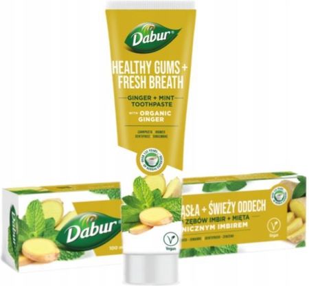 Pasta do zębów Org Ginger Mint Dabur 100 ml