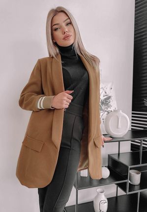 Płaszcz oversize Spring camelowy : Rozmiar - Jeden rozmiar