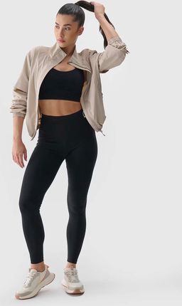 Legginsy 4F Damskie Wysoki Stan Sportowe Bawełniane Leginsy F195-20S-M - zdjęcie 5