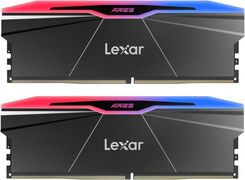 Pamięć Lexar ARES RGB Black DDR5 32GB (2x16GB) 6000MHz CL28 LD5U16G60C28BR-RGD