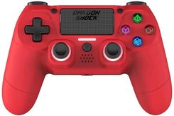 DragonShock Wireless Controller Mizar for PS4 Red