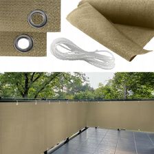 Kontrast Osłona Balkonowa Balkon Taras Płot 1X7M Toupe KONT_5901386212849